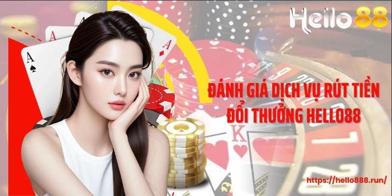 Đánh giá dịch vụ rút tiền đổi thưởng Hello88