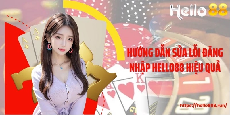 Hướng dẫn sửa lỗi đăng nhập Hello88 hiệu quả