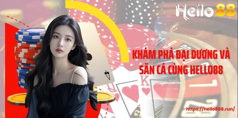 Khám phá đại dương và săn cá cùng Hello88