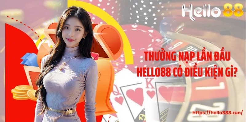 Thưởng Nạp Lần Đầu Hello88 Có Điều Kiện Gì? 