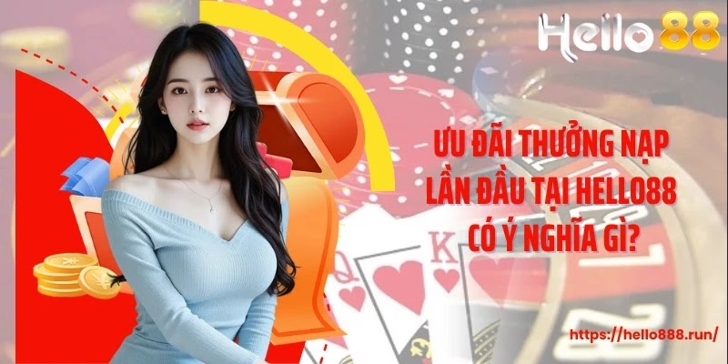 Ưu đãi thưởng nạp lần đầu tại Hello88 có ý nghĩa gì?